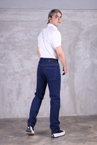 JACK RUSSEL กางเกงยีนส์ผู้ชาย ทรงกระบอกใหญ่ Straight Fit รุ่น J-1193 กางเกงยีนส์แจ็ครัสเซล Jack Russel Jeans