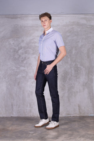 JACK RUSSEL กางเกงยีนส์ผู้ชาย ทรงเดฟ Slim-Fit รุ่น J-705 กางเกงยีนส์แจ็ครัสเซล Jack Russel Jeans
