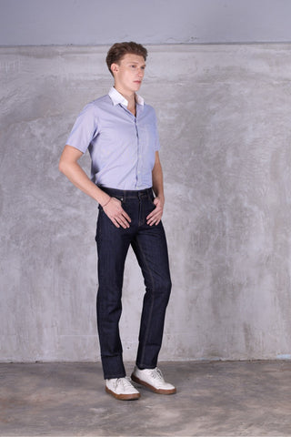JACK RUSSEL กางเกงยีนส์ผู้ชาย ทรงเดฟ Slim-Fit รุ่น J-705 กางเกงยีนส์แจ็ครัสเซล Jack Russel Jeans