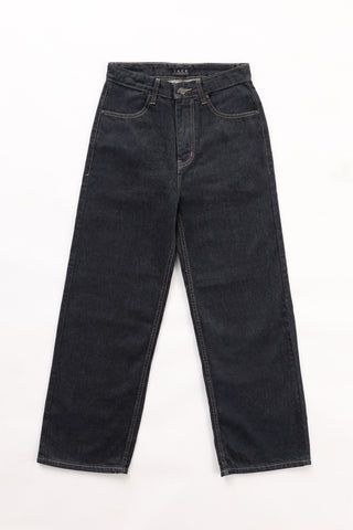 Jack Russel - Women Jeans - Klassik JF-128/CB Wide Leg Carbon Blue High Waisted