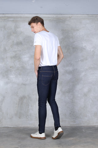 Jack Russel - Men Jeans - Klassik J-5009/3 Skinny Fit Dark Blue