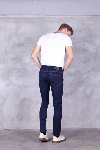 JACK RUSSEL กางเกงยีนส์ผู้ชาย ทรงกระบอกเล็ก Slim Fit รุ่น J-1182 กางเกงยีนส์แจ็ครัสเซล Jack Russel Jeans