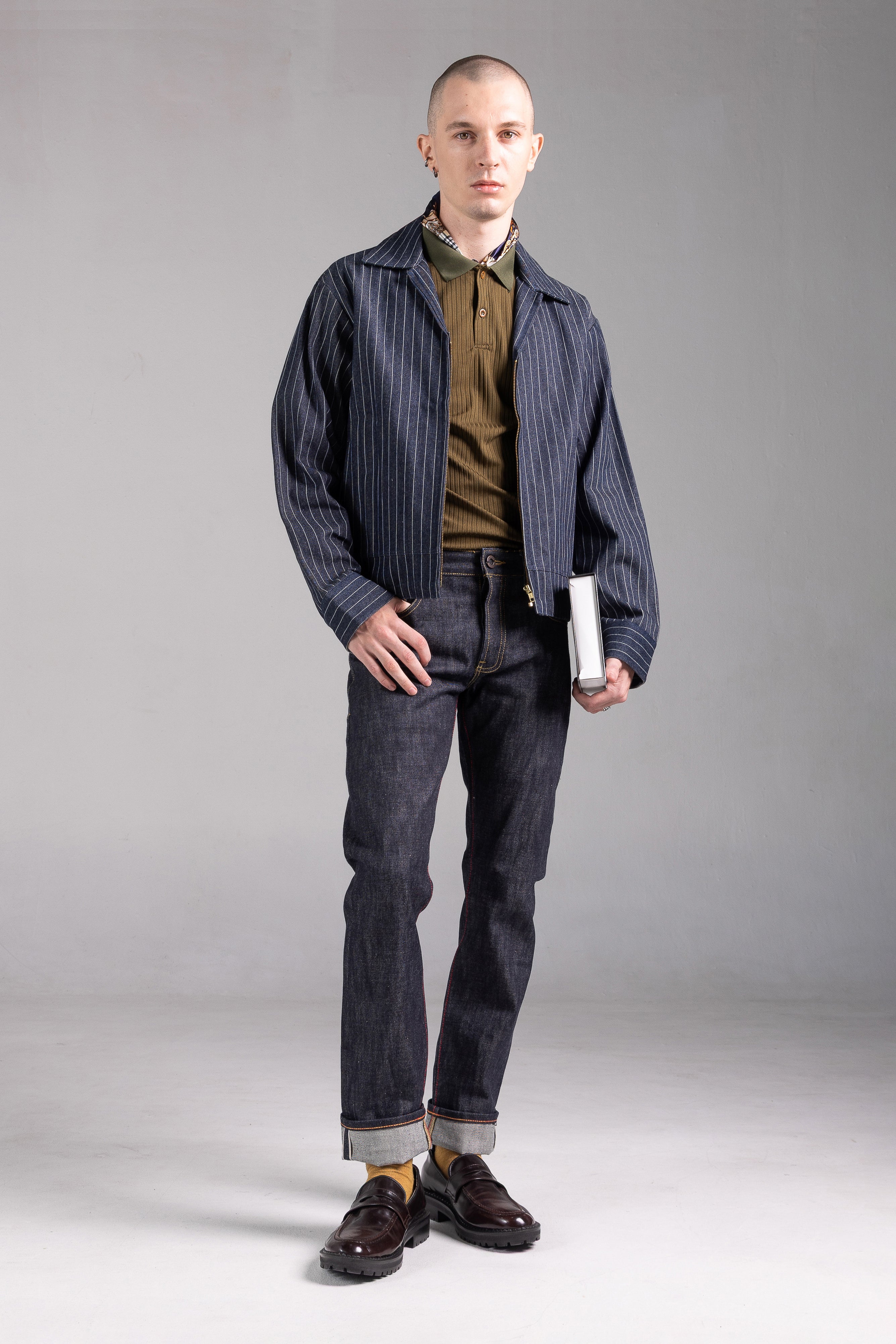 Jack Russel Men Jeans กางเกงยีนส์ผ้าดิบริมแดงผู้ชาย