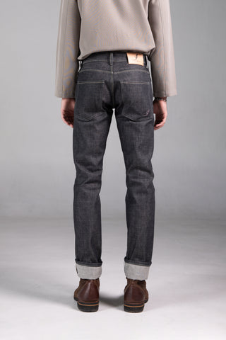 Jack Russel - Men Jeans - Meisterwerk J-RIM8 Slim Fit Black & Red Selvedge Unsanforized