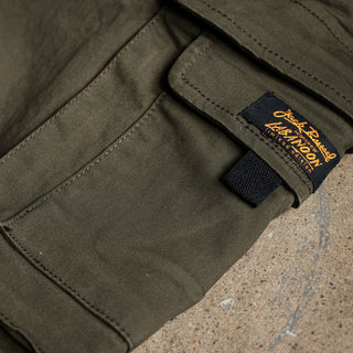 Jack Russel - Men Cargo Chino - Handwerk J-LBN3/OG Regular Fit Japanese Cargo Chino Olive Green