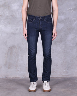 Jack Russel - Men Jeans - Klassik J-1101 Slim Fit Midnight Blue