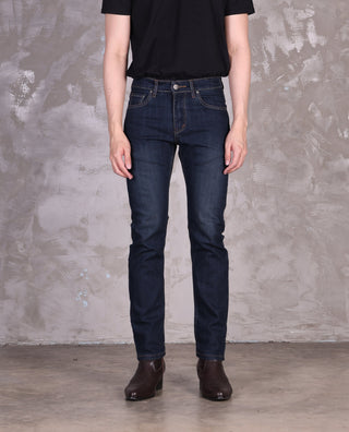 Jack Russel - Men Jeans - Klassik J-1135 Slim Fit Deep Blue