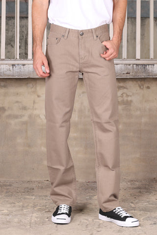 JACK RUSSEL กางเกงชิโน่ผู้ชาย ทรงกระบอกใหญ่ Straight Fit รุ่น J-1191/GY กางเกงแจ็ครัสเซล Jack Russel Jeans