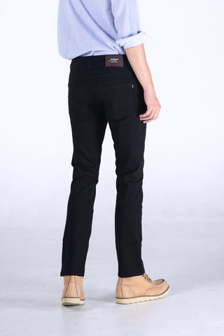 Jack Russel - Men Chino - Klassik J-3006/BK Slim Fit Black