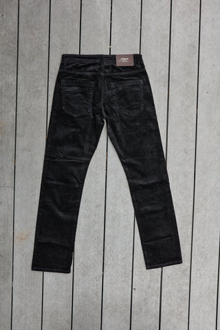 กางเกงผ้าลูกฝูกผู้ชาย straight fit Jack Russel สีดำ