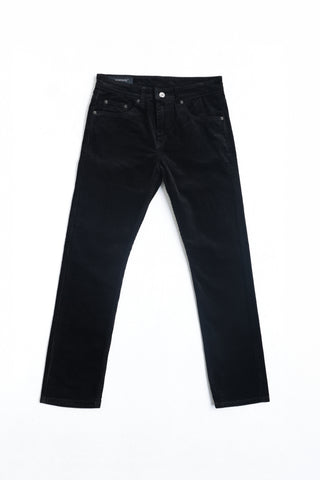 Jack Russel - Men Corduroy Pants - Klassik J-427/16/1 Corduroy Slim Fit Black