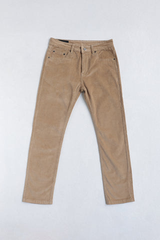 Jack Russel - Men Corduroy Pants - Klassik J-427/17/1 Corduroy Slim Fit Khaki