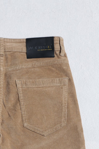 Jack Russel - Men Corduroy Pants - Klassik J-427/17/1 Corduroy Slim Fit Khaki