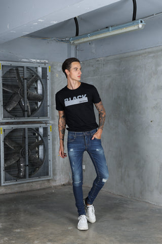 Jack Russel - Men Jeans - Handwerk J-598 Super Skinny Fit Buzzaw Blue Fade