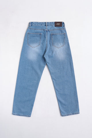 Jack Russel - Men Jeans - Klassik J-6001/LB Baggy Low Rise Wide Leg Light Blue