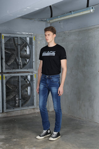 Jack Russel - Men Jeans - Handwerk J-633 Slim Fit Blue Rust Fade