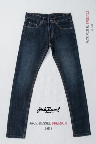 Jack Russel - Men Jeans - Handwerk J-638 Slim Fit Midnight Blue