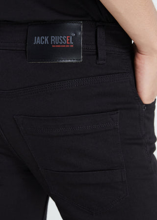 Jack Russel - Men Jeans - Handwerk J-646 Slim Fit Super Black