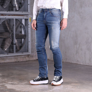 Jack Russel - Men Jeans - Handwerk J-658 Slim Fit Blue Rust Fade