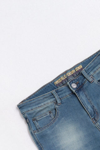 Jack Russel - Men Jeans - Handwerk J-659 Slim Fit Ash Blue Rust Fade