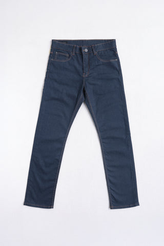 Jack Russel - Men Jeans - Handwerk J-800 Slim Fit Mid Blue / Coating Gloss