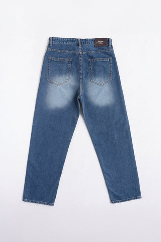 Jack Russel - Men Jeans -  Klassik J-BAGGY/DB Wide Leg Dark Blue