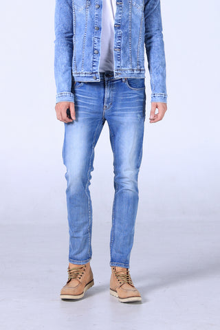 Jack Russel - Men Jeans - Handwerk J-CROW Skinny Fit Classic Blue Fade