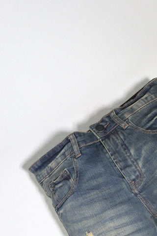 แจ็ค รัสเซล - กางเกงยีนส์ผู้ชาย - Handwerk J-NORM ทรงสลิมฟิต วินเทจ มิดไนท์บลู รัสต์ เฟด