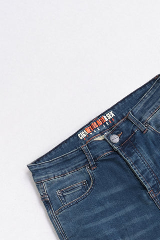 Jack Russel - Men Jeans - Handwerk J-SMOKE Slim Tight Fit Nicotine Blues Smoke Fade