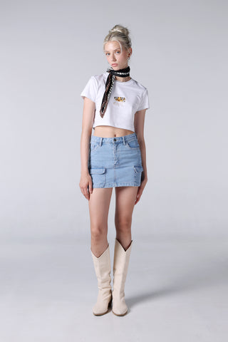 JACK RUSSEL WOMEN SKIRST CARGO LOW RISE รุ่น JF-SK1 Jack Russel Jeans