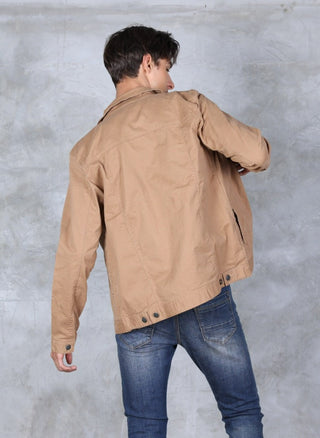 Jack Russel - Men Chino Jackets - Handwerk JK-122 Slim Fit Khaki / Brown / Navy