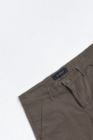 Jack Russel - Men Shorts - Klassik JS-217/OL Slim Fit Olive Green