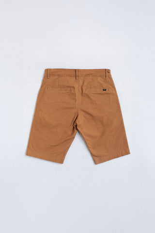 แจ็ค รัสเซล - กางเกงขาสั้นผู้ชาย - Klassik JS-217/YL ทรงสลิมฟิต สีเหลืองมัสตาร์ด