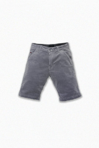 Jack Russel - Men Couduroy Shorts - Handwerk JS-222/LG Slim Fit Light Grey