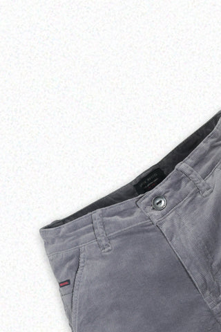 Jack Russel - Men Couduroy Shorts - Handwerk JS-222/LG Slim Fit Light Grey
