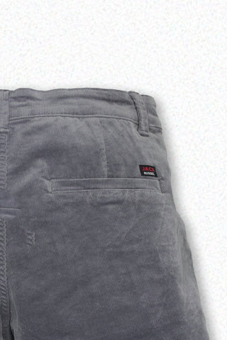 Jack Russel - Men Couduroy Shorts - Handwerk JS-222/LG Slim Fit Light Grey