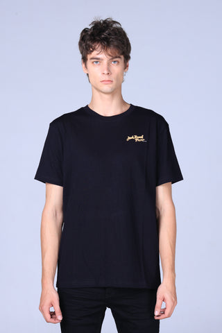 Jack Russel - Men T-Shirts - Klassik TJ-OZ17/BK Oversized Jack Meow Black