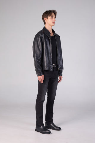 Jack Russel - Men Jeans - Klassik J-1103/BK Slim Fit Vintage Black
