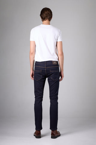Jack Russel - Men Jeans - Klassik J-1105 Slim Fit Midnight Blue Tone