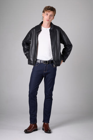 Jack Russel - Men Jeans - Klassik J-1110/3 Slim Fit Dark Blue