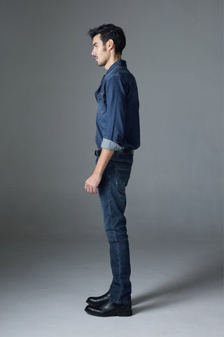 Jack Russel - Men Jeans - Klassik J-1128/BL Slim Fit Blue