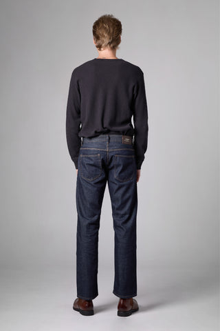 Jack Russel - Men Jeans - Klassik J-1190 Straight Fit Dark Blue