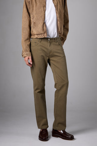 Jack Russel - Men Chino - Klassik J-1191/GN Straight Fit Green