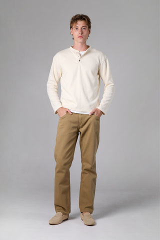 Jack Russel - Men Chino - Klassik J-1191/KK Straight Fit Khaki