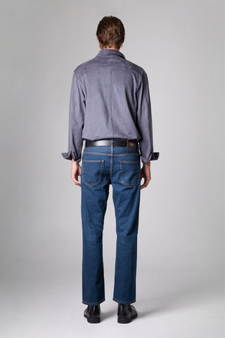 Jack Russel - Men Jeans - Klassik J-1193 Straight Fit Navy Blue