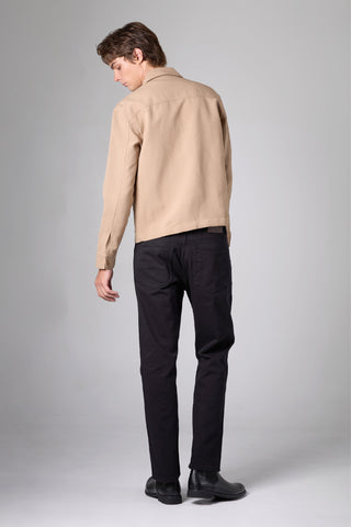 Jack Russel - Men Jeans - Klassik J-1197 Straight Fit Black