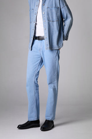 Jack Russel - Men Jeans - Klassik J-1199 Straight Fit Light Blue
