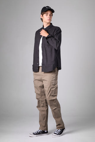 Jack Russel - Men Cargo - Klassik J-222/GRY Grey Mid Waisted