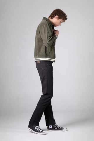 Jack Russel - Men Chino - Klassik J-3006/BK Slim Fit Black