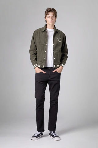 Jack Russel - Men Chino - Klassik J-3006/BK Slim Fit Black